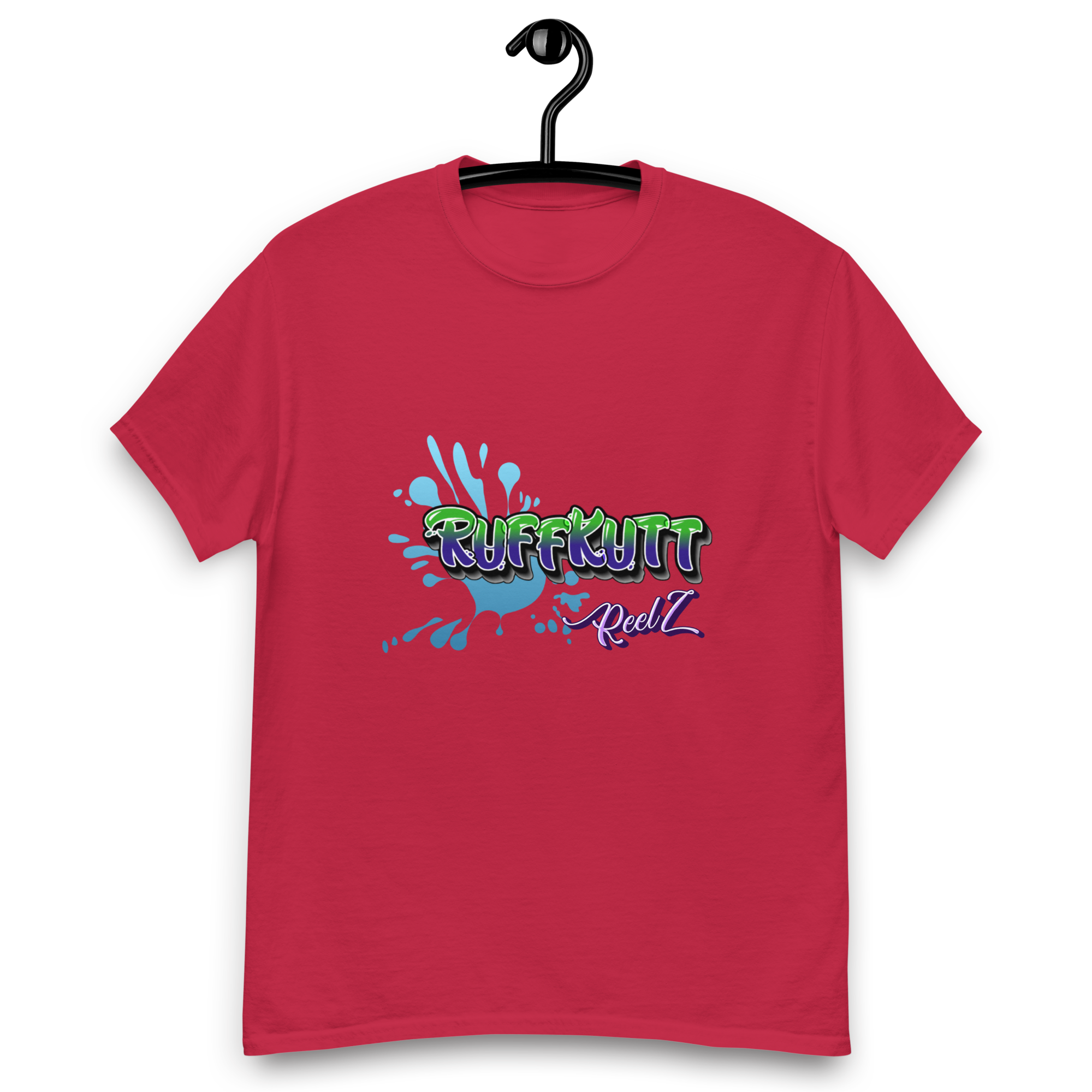 RuffKuttReelz - OG Splashback Tee - Aqua - Image 4