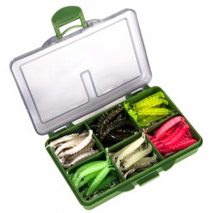 RuffKutt Shrimp Shifter Kit - Topley Soft Plastic Lure Set - 121pc